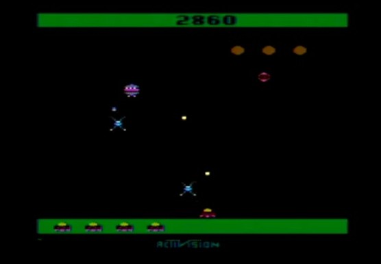 Spider Fighter Atari 2600 cartridge label