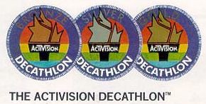 Activision Decathlon Bronze Silver Gold patches