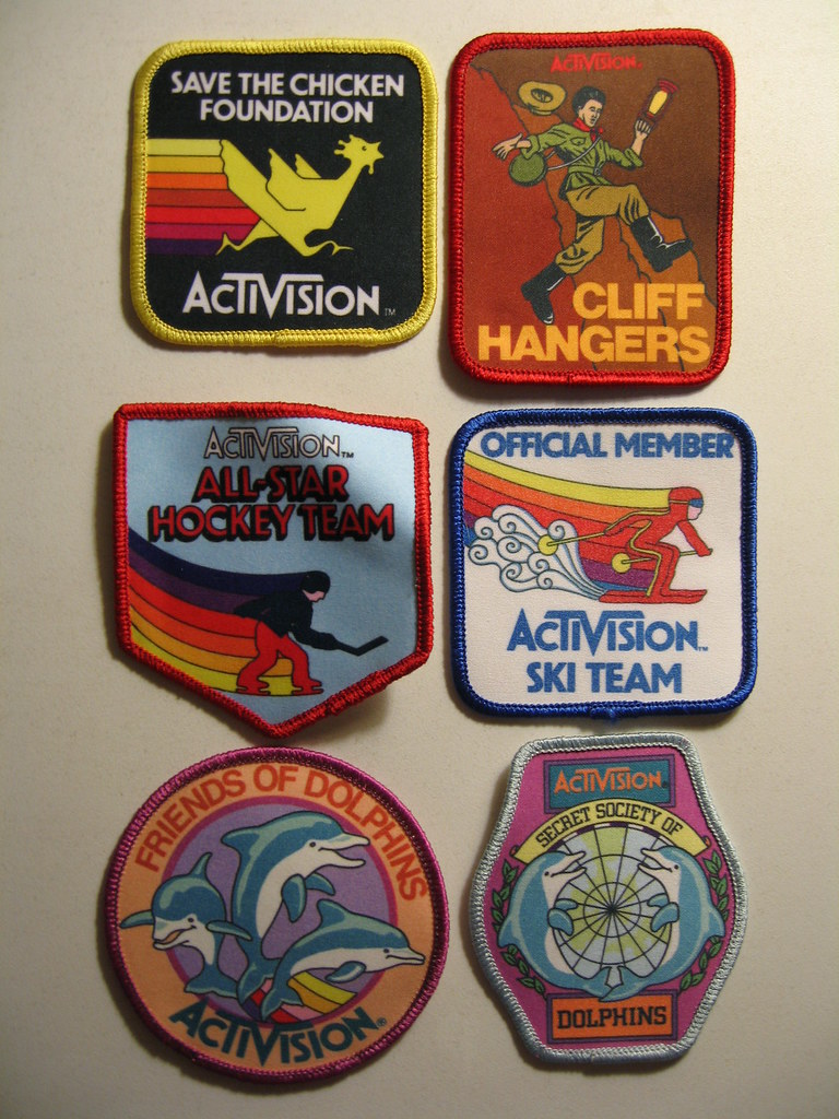 Six Activision high-score patches