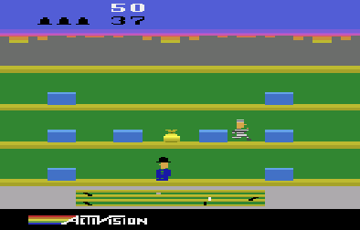 Keystone Kapers Atari 2600 gameplay screenshot