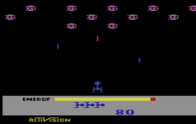 Megamania Atari 2600 gameplay screenshot