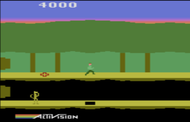 Pitfall II Lost Caverns Atari 2600 gameplay screenshot
