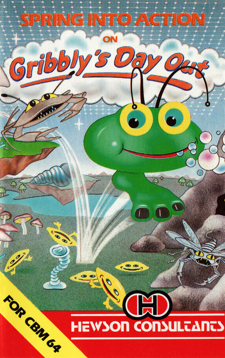 Gribbly's Day Out - box art
