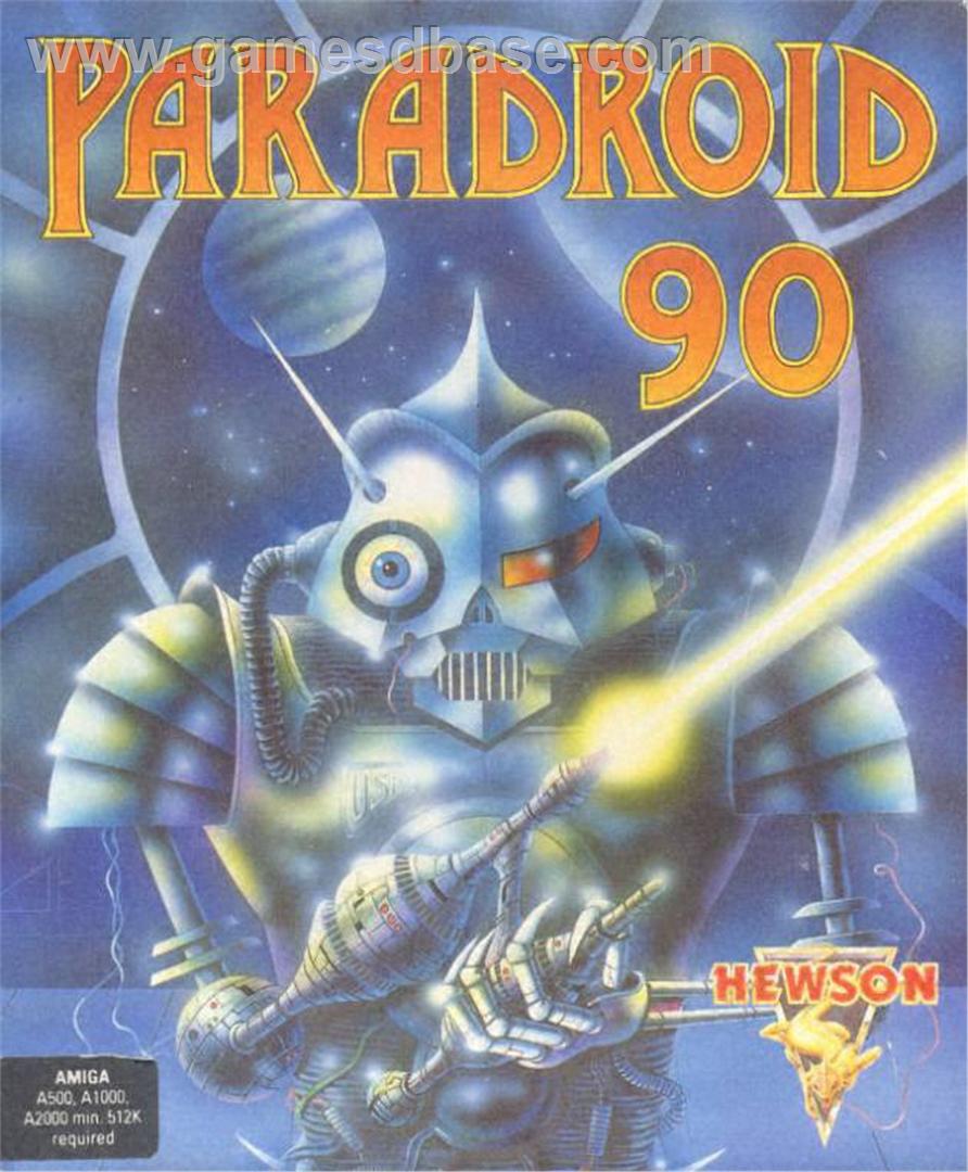 Paradroid 90 - box art