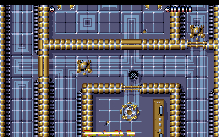 Paradroid 90 - Amiga gameplay screenshot