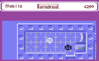 Paradroid - C64 gameplay screenshot