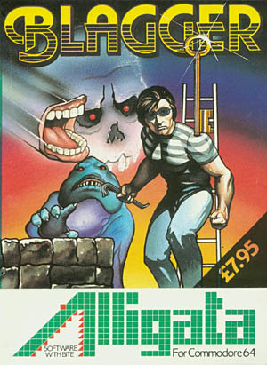 Blagger (1983) &mdash; Alligata Software box art
