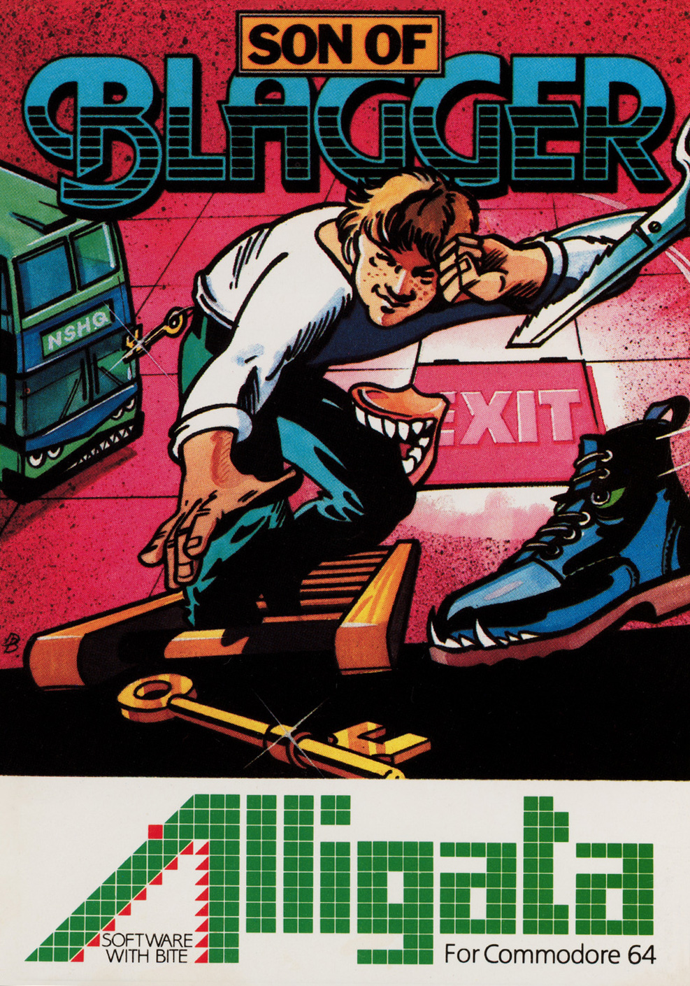 Son of Blagger (1985) &mdash; box art