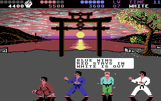 IK+ C64 gameplay
