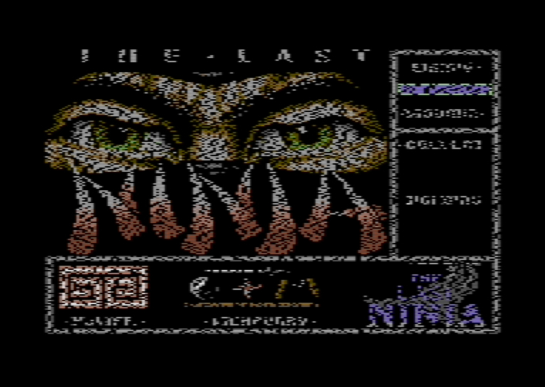 The Last Ninja (1987, System 3) - C64 cover