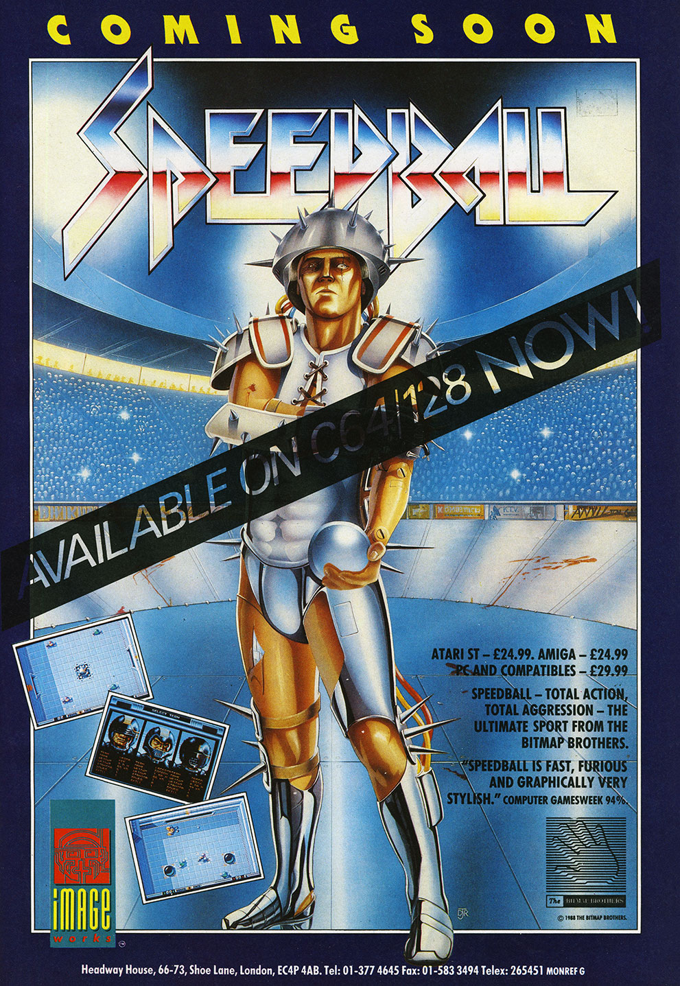 Speedball - tape / cassette inlay