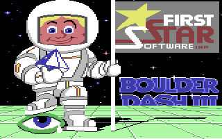 Boulder Dash III C64 cave gameplay screenshot, third entry in the series