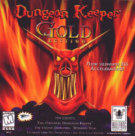 Dungeon Keeper Gold - CD cover