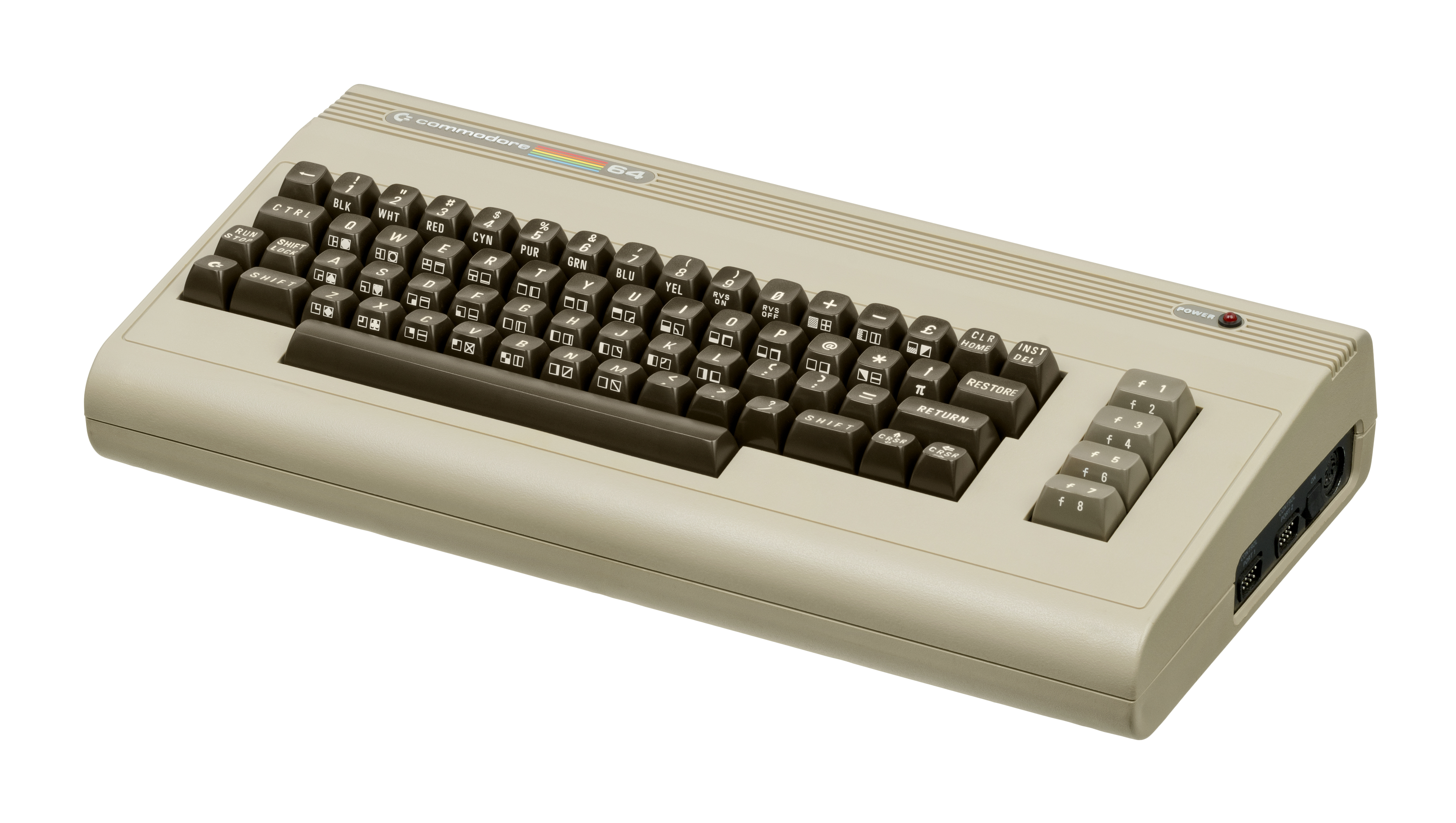Commodore 64 computer - the hardware platform for all cracktros