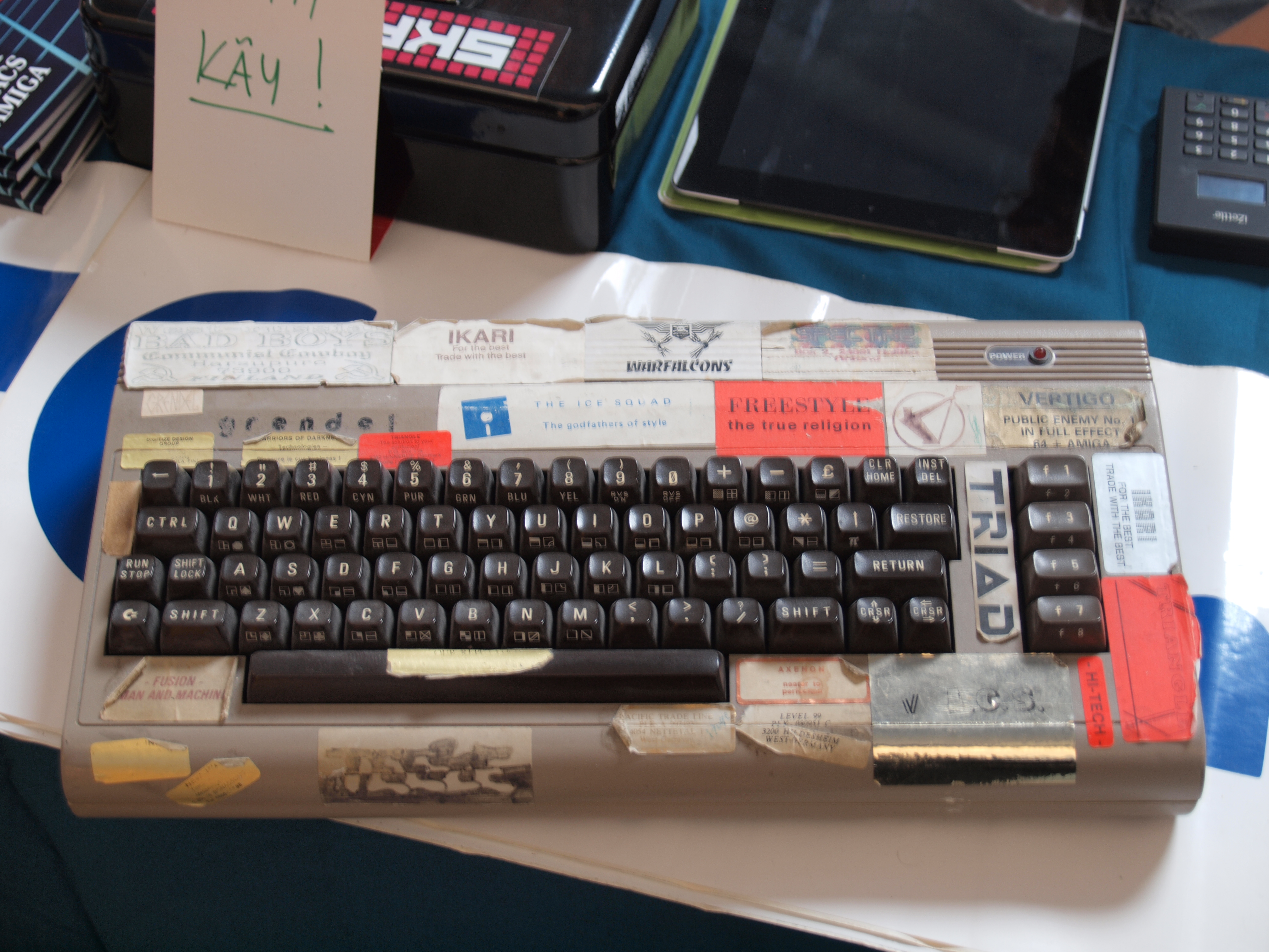 C64 demoscene activity on Commodore 64 hardware