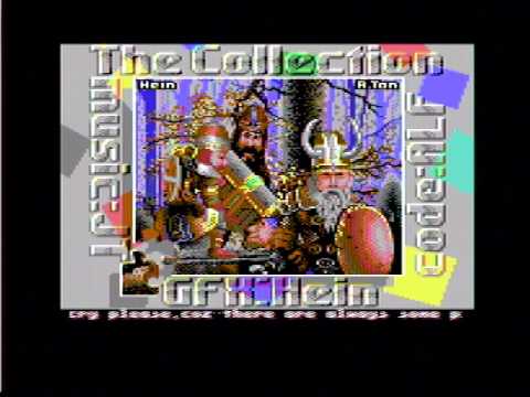Dutch Breeze Part 2 by Blackmail 1991 — second segment of the demo showing continued raster and scroll technique on real C64 hardware