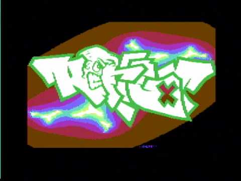 Mathematica by Reflex C64 demo 1995 YouTube recording thumbnail showing mathematical visual effects on the C64 display