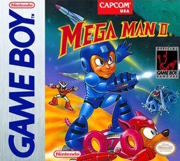 Mega Man II (Game Boy, 1991) - box art