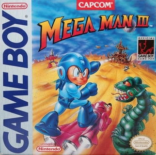 Mega Man III (Game Boy, 1992) - box art