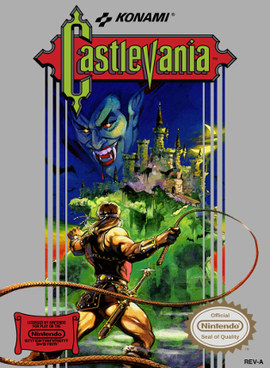Castlevania (NES, 1986) box art