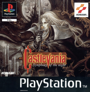 Castlevania Symphony of the Night (PlayStation, 1997) box art