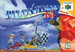 Pilotwings 64 - box art