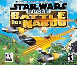 Star Wars: Battle for Naboo - box art
