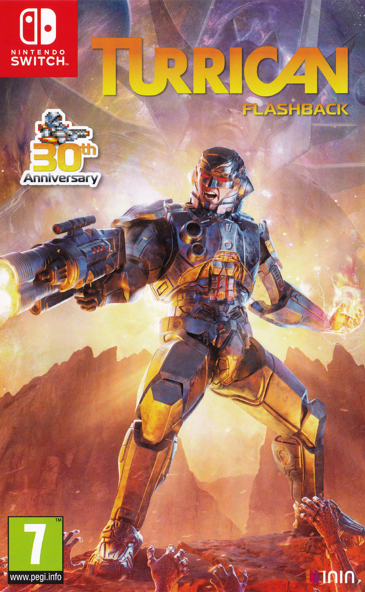 Turrican Flashback - cover art