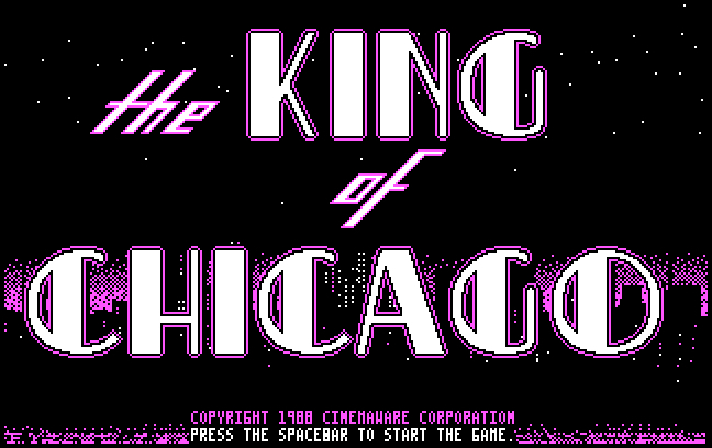King of Chicago - box art