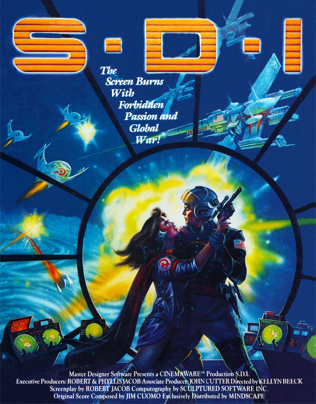 SDI - Strategic Defense Initiative - box art