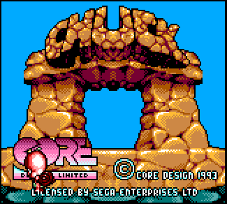 Chuck Rock 2 (1993) Game Gear - cover