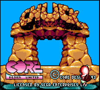 Chuck Rock 2 Game Gear - gameplay