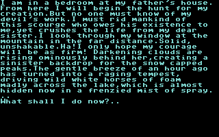Frankenstein C64: gameplay screen 2