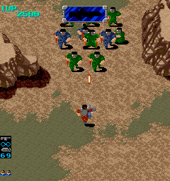 Heavy Barrel arcade gameplay