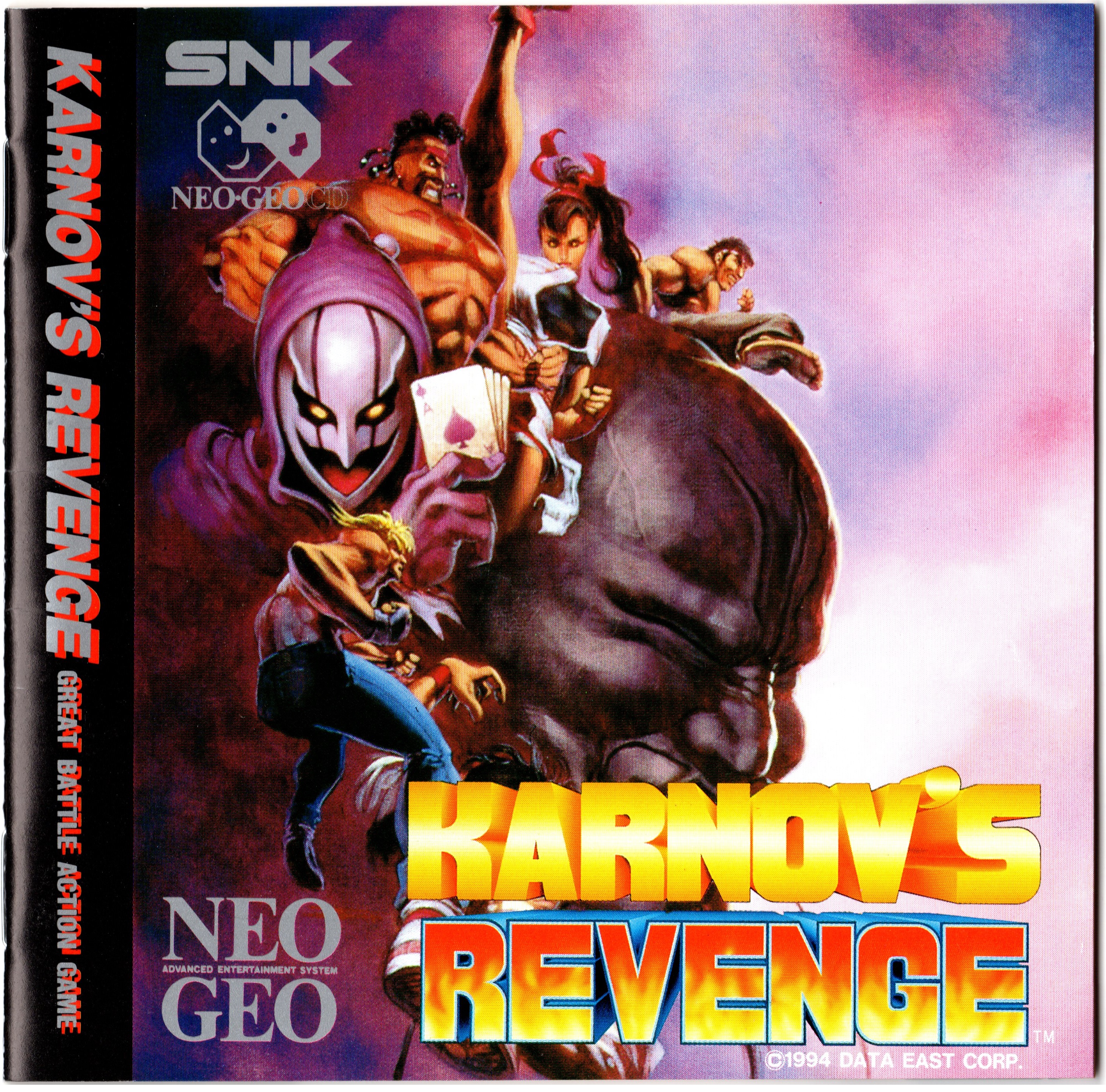 Karnov's Revenge Neo Geo AES cover