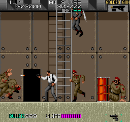 Sly Spy arcade gameplay screenshot