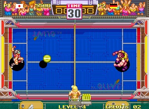 Windjammers Neo Geo gameplay
