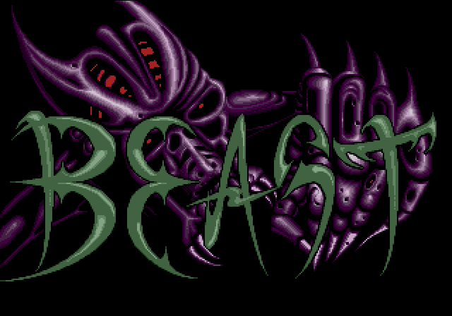 Shadow of the Beast - in-game screen with enemy encounter