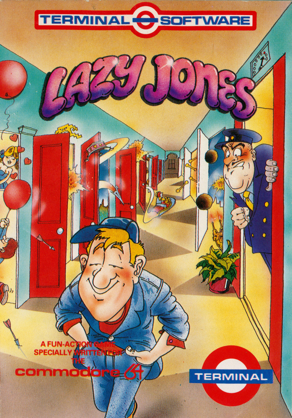 Lazy Jones - C64 screenshot