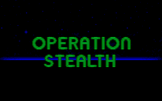 Operation Stealth - title screen