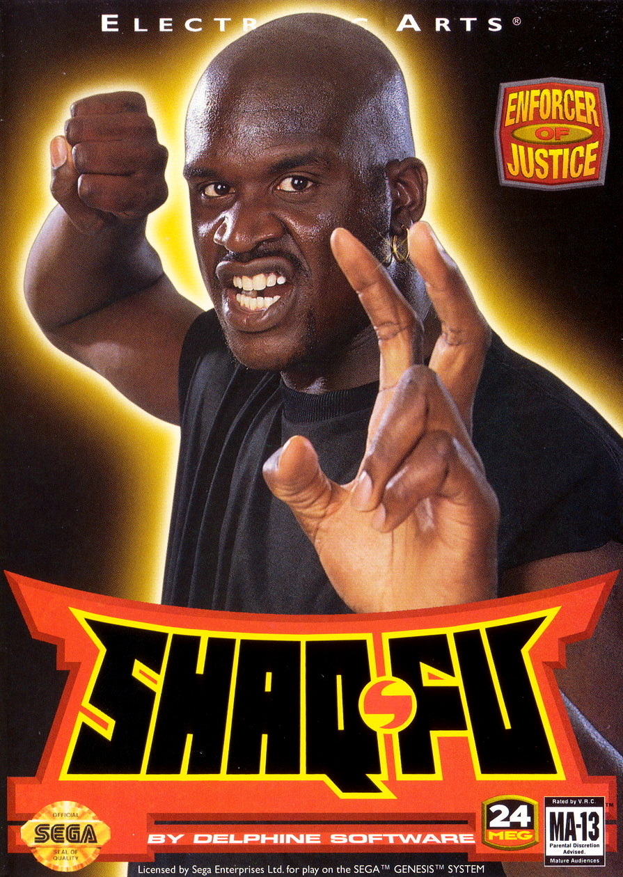Shaq Fu - North American box art