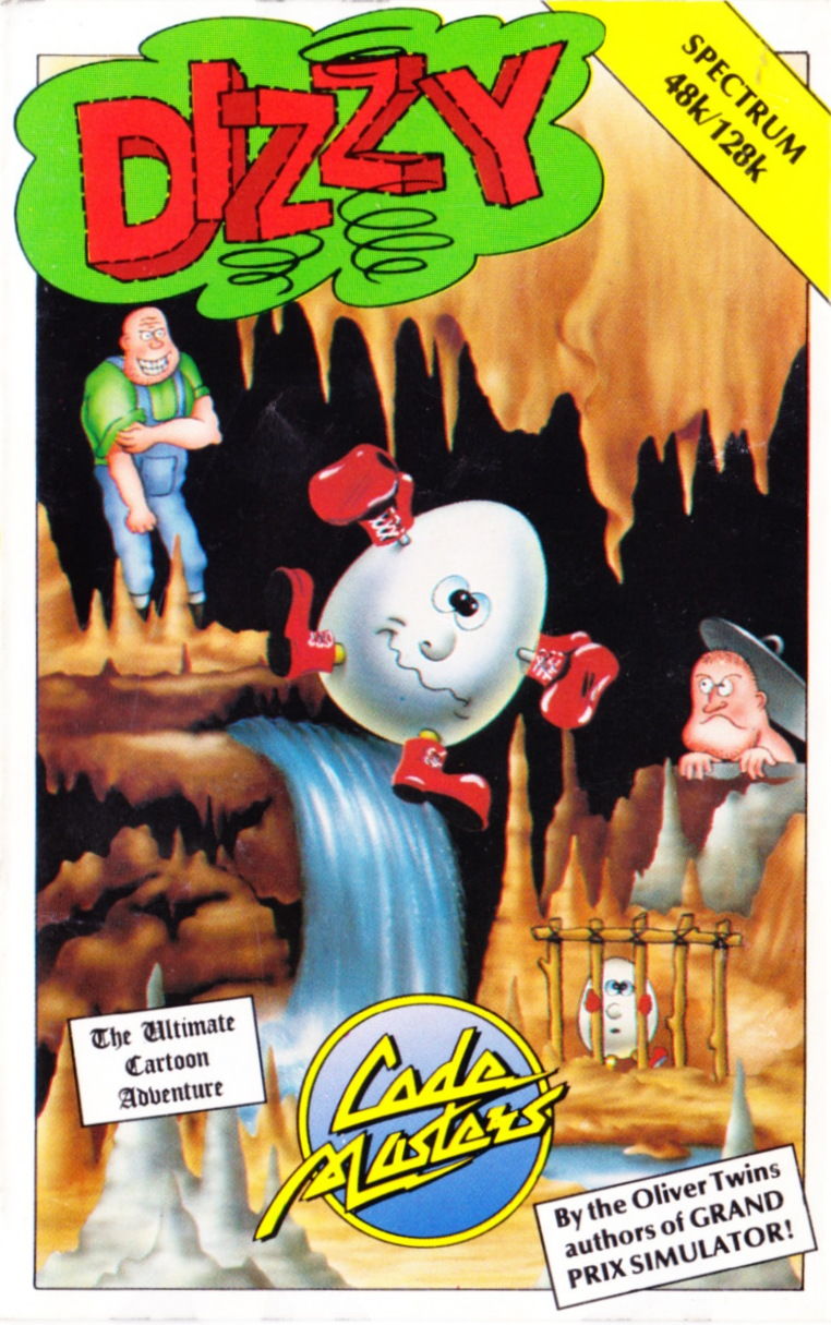 Dizzy: The Ultimate Cartoon Adventure - box art