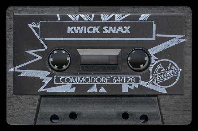 Kwik Snax - tape and inlay scan