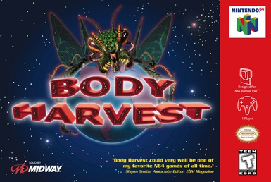Body Harvest - box art