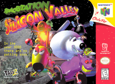 Space Station Silicon Valley - box art