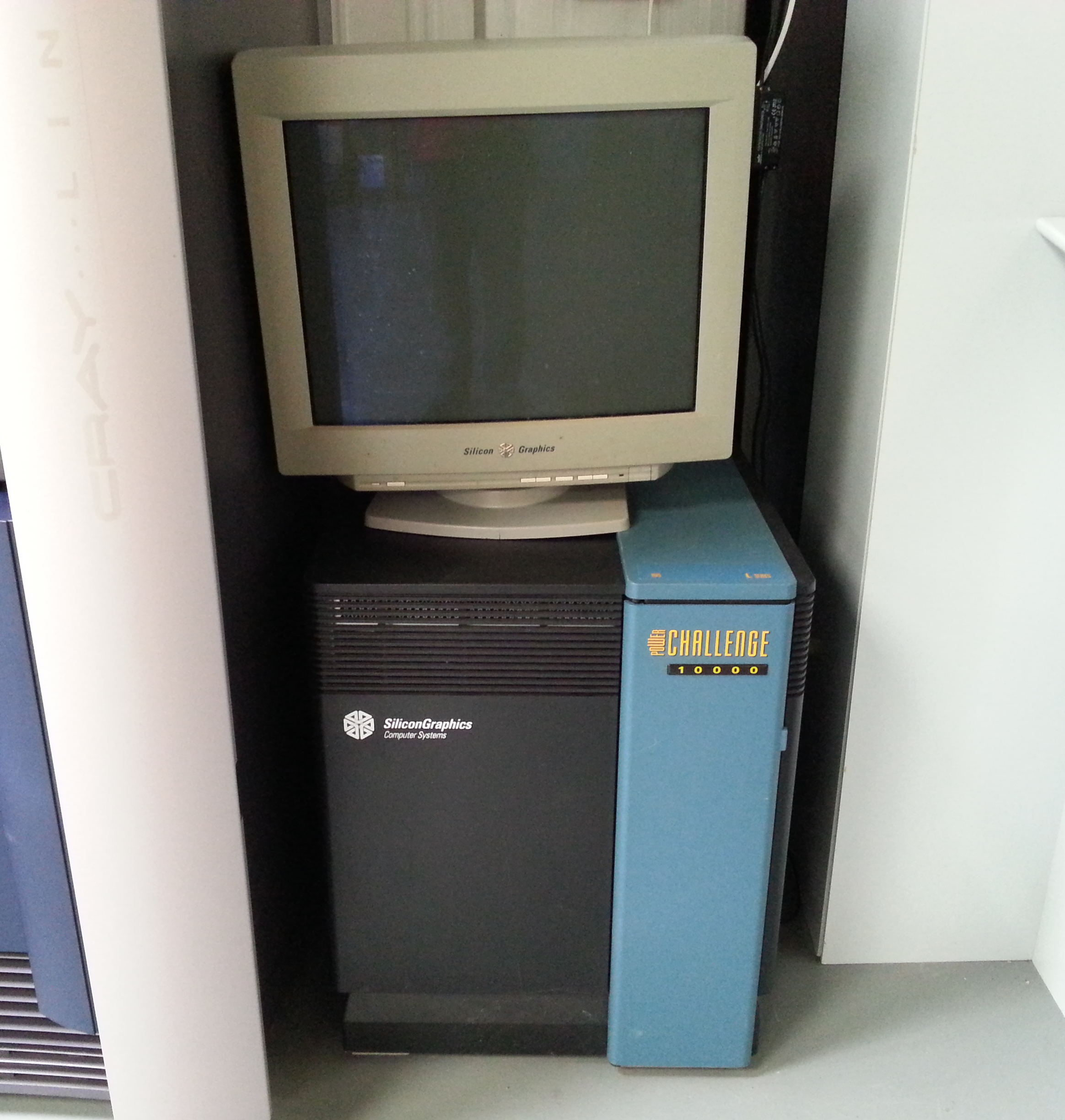 SGI workstation — the same hardware family Rare used for the ACM pipeline