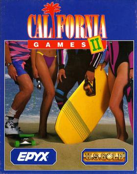 California Games II - box art