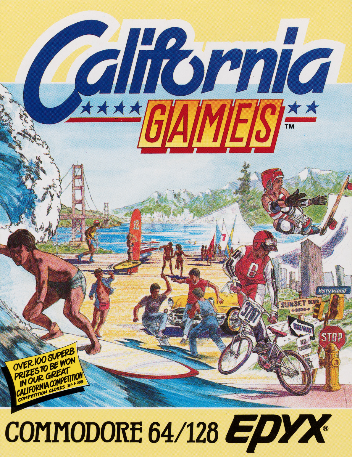 California Games ZX Spectrum screenshot