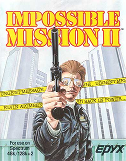 Impossible Mission II - box art