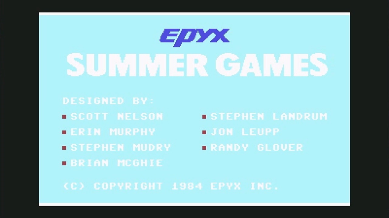 Summer Games C64 screenshot